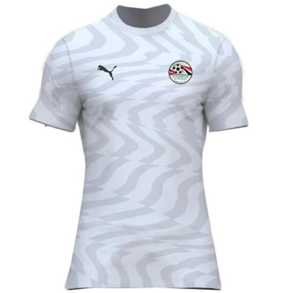 Camisetas Egipto Segunda equipo 2019 Blanco